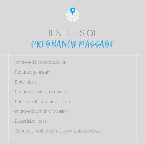 Benefits of pregnancy massage