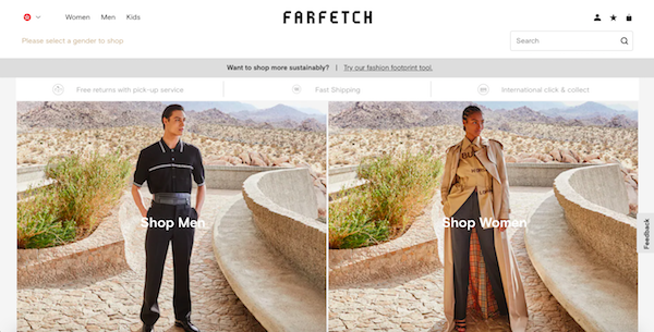 Farfetch - Hong Kong - Shopping Platform